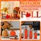 11pcs Fall Decorations for Home Pumpkin Tiered Tray Decor Fall Table
